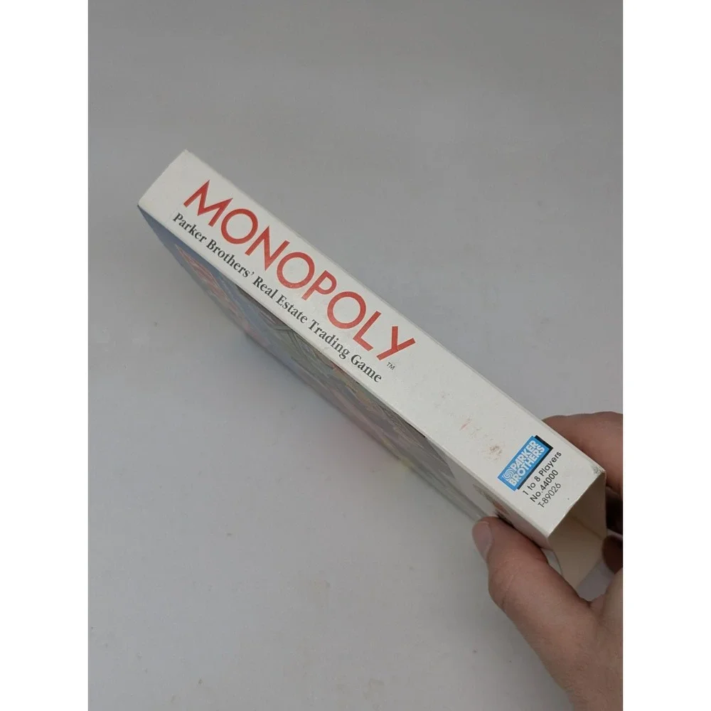 Sega Genesis Monopoly Game Cardboard Box Good Condition VTG 90s‎